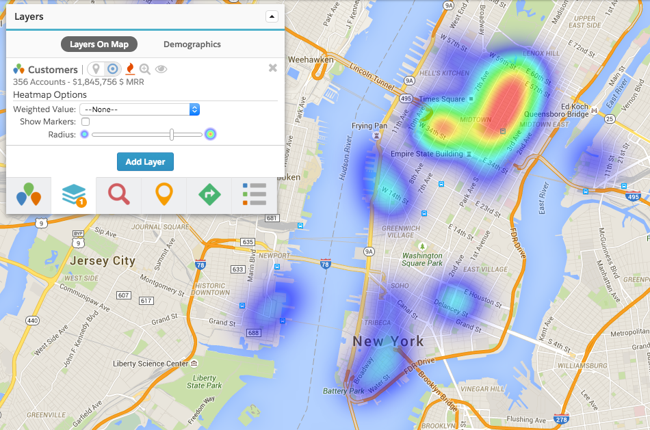 5 Data Points that Will Make your Executives Swoon - Heat Map