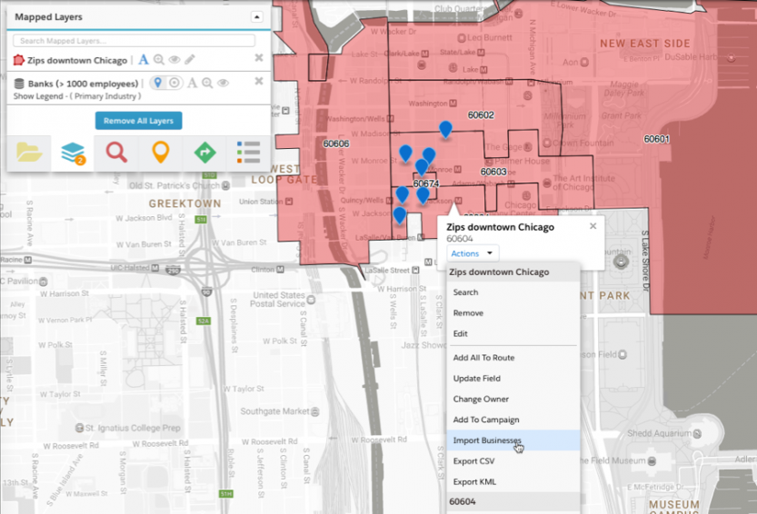 Zoominfo Data mapped