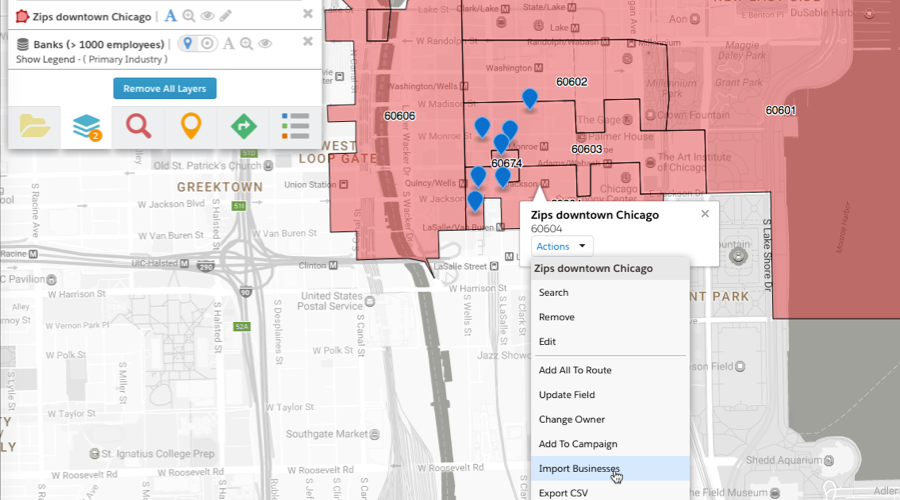 Zoominfo Data mapped