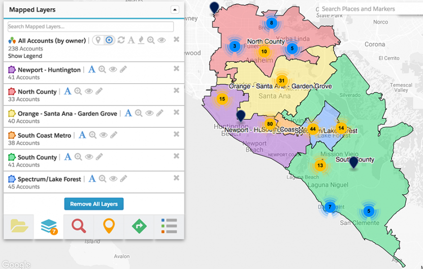 Salesforce Sales Territories