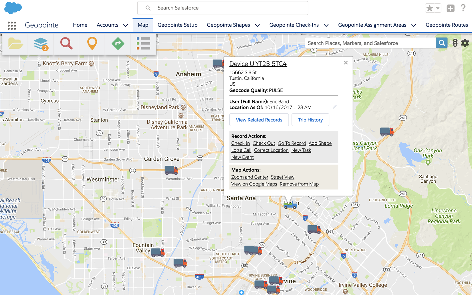 Live Tracking