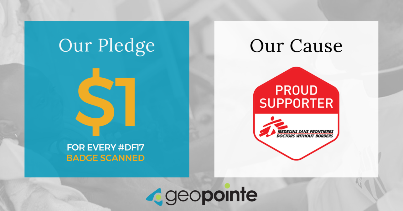 Geopointe Pledges 1$ to Charity for Every Badge Scanned at Dreamforce