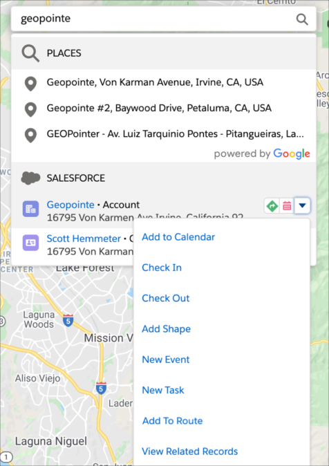 March 2020 Release screenshot view salesforce improved search