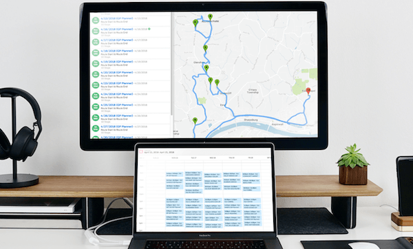 Route Planner route schedule calendar directions