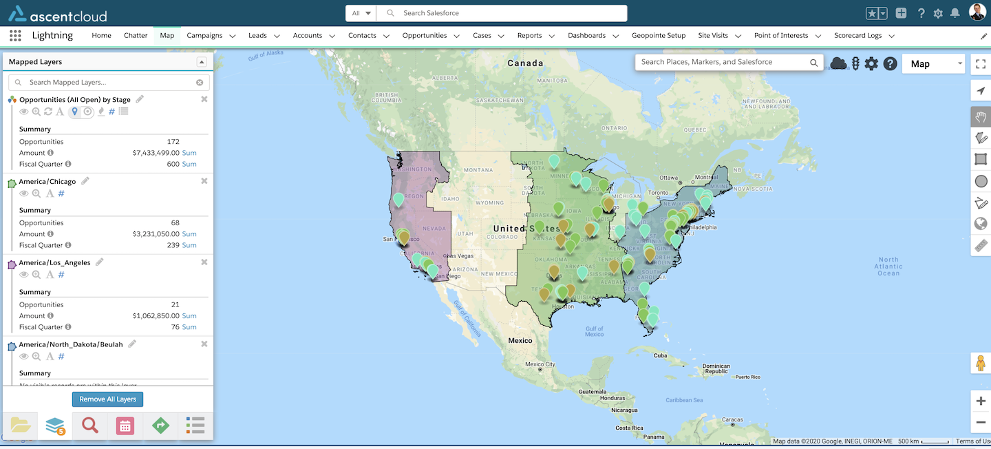 How to use a map every day - search by time zone