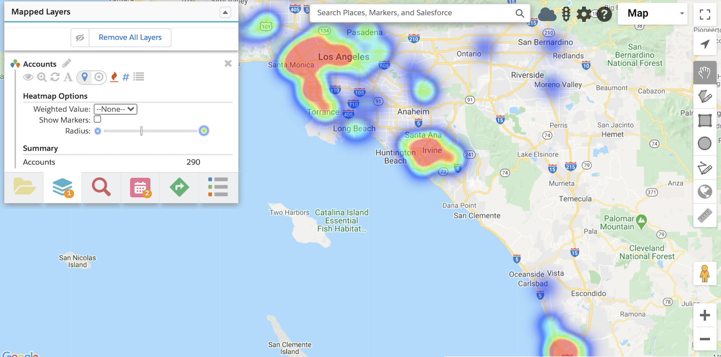 heat mapping